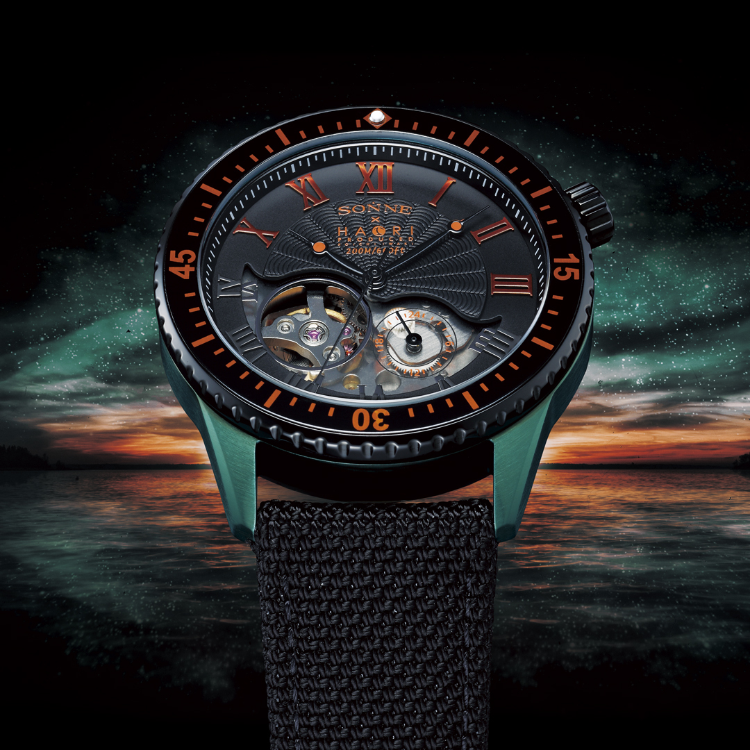 ゾンネ×ハオリ H021 watch SO-H021PGZNV 1 - 腕時計(アナログ)