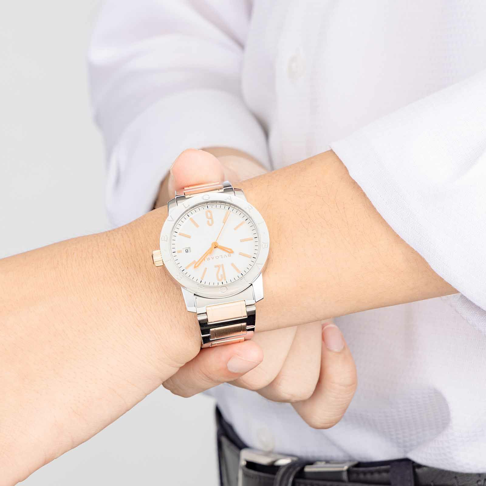 ブルガリ ブルガリ・ブルガリ カーボンゴールド 40MM 正規品