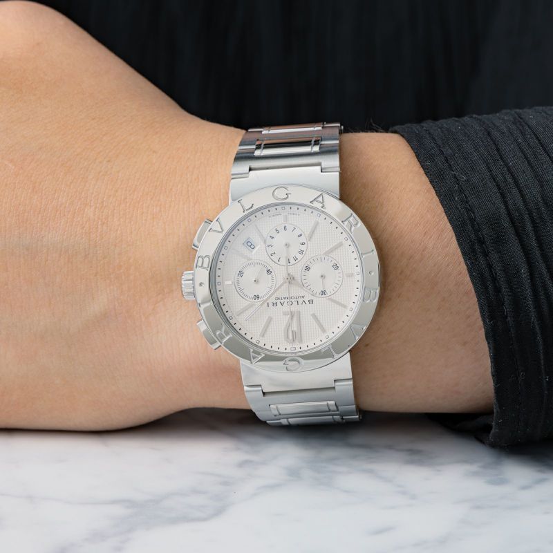 【美品】土日限定BVLGARI ブルガリBB42 /BB 42WSSD/AT ブルガリブルガリ / BB42WSSDCH |ブルガリ ブルガリ | 海外