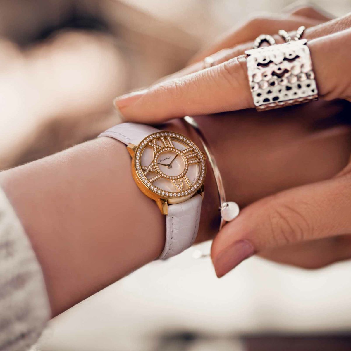 Tiffany&Co. ティファニー アトラス カクテル ラウンド / Z1900.10.50E91A40B