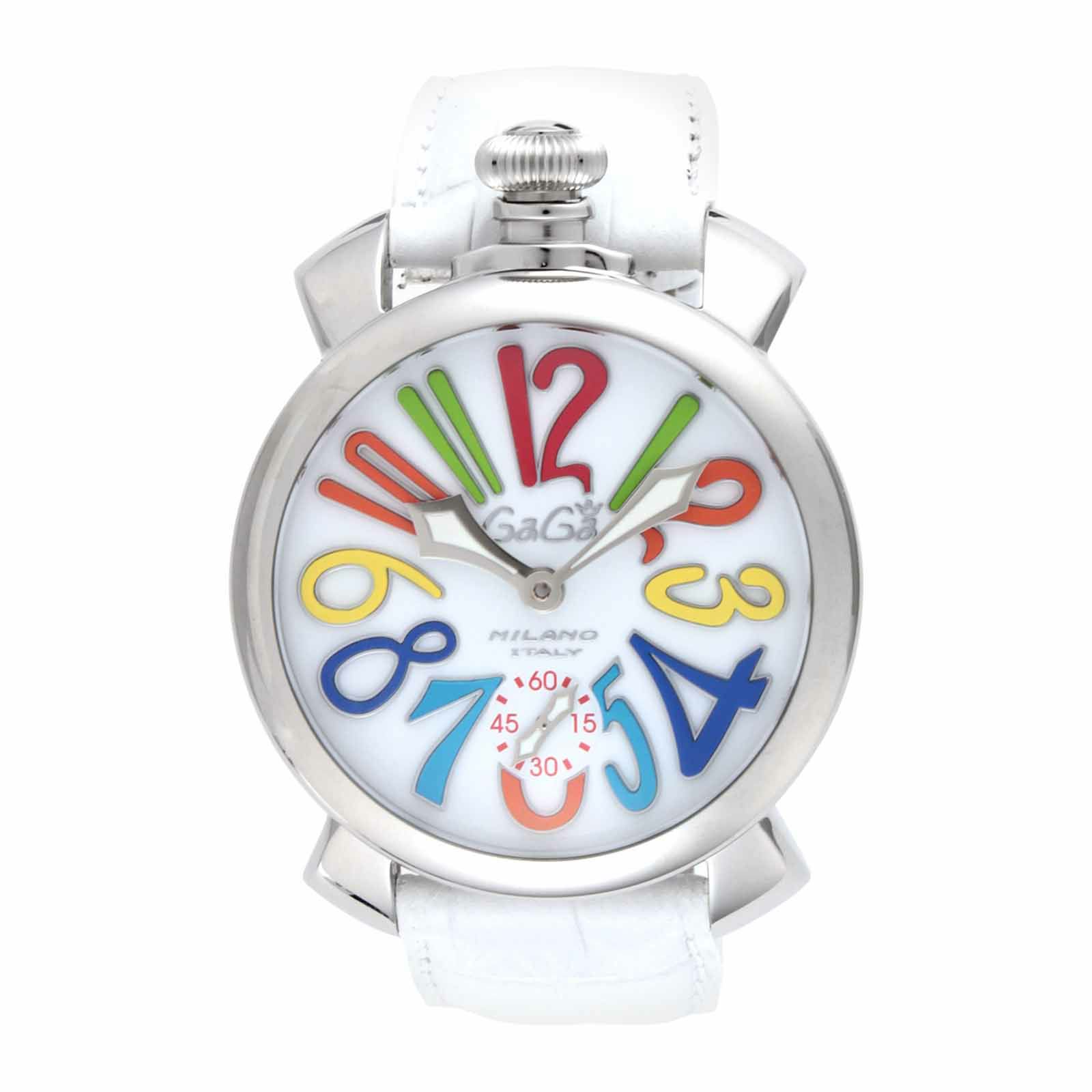 GaGaMILANO ガガミラノ 【OUTLET：展示品】マヌアーレ 48MM / 5010.01S-WHT