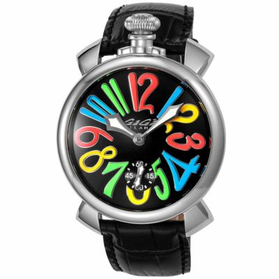 GaGaMILANO ガガミラノ 【OUTLET：展示品】マヌアーレ 48MM / 5010.02S-BLK-NEW