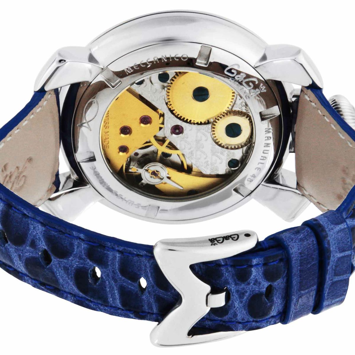 GaGaMILANO ガガミラノ 【OUTLET：展示品】マヌアーレ 48MM / 5010.08S-BLU