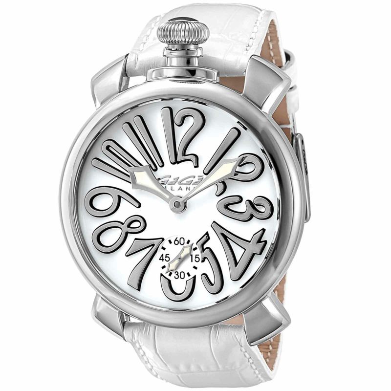 GaGaMILANO ガガミラノ 【OUTLET：展示品】マヌアーレ 48MM / 5010.10S-WHT-NEW