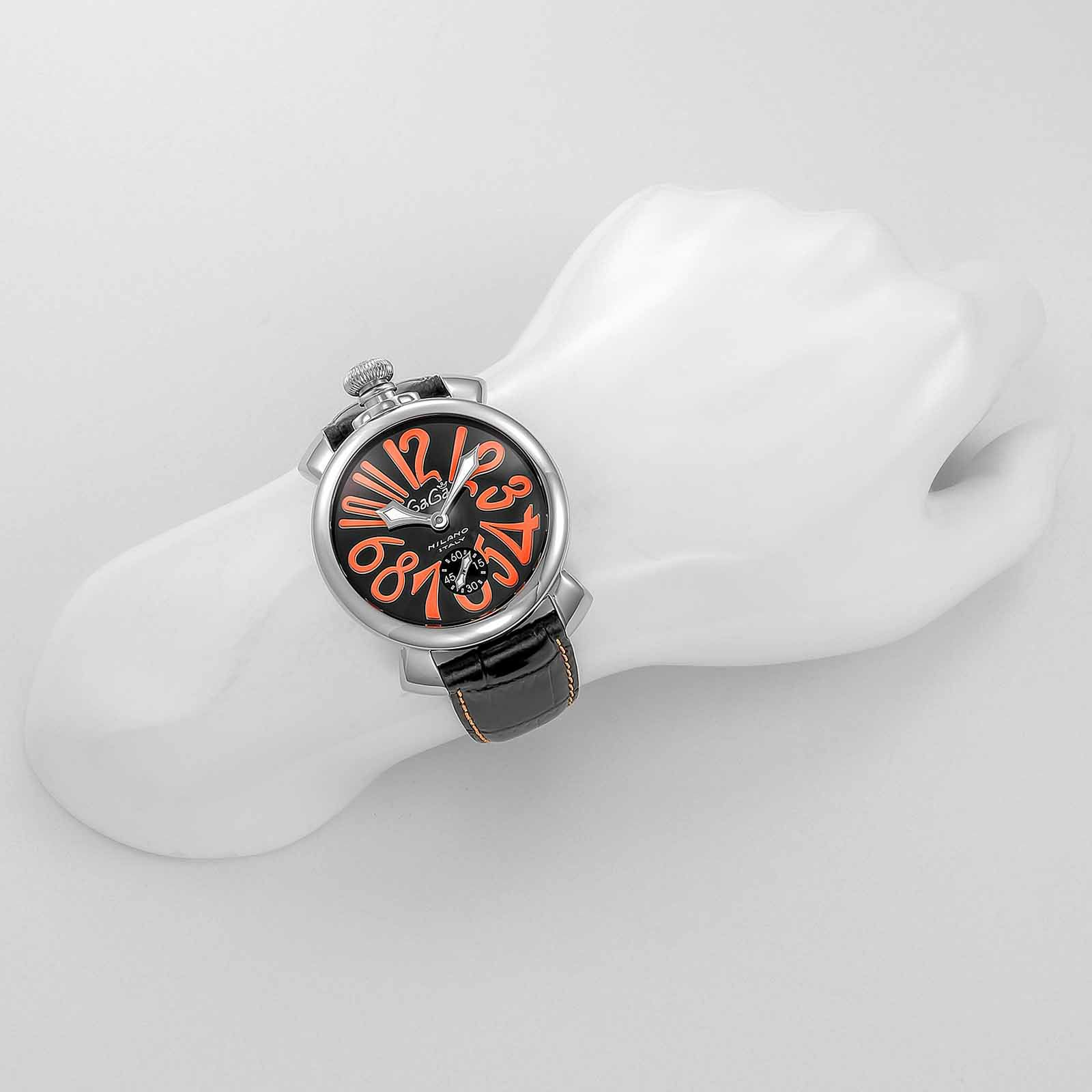 GaGaMILANO ガガミラノ 【OUTLET：展示品】マヌアーレ 48MM / 5010.11S-BLK