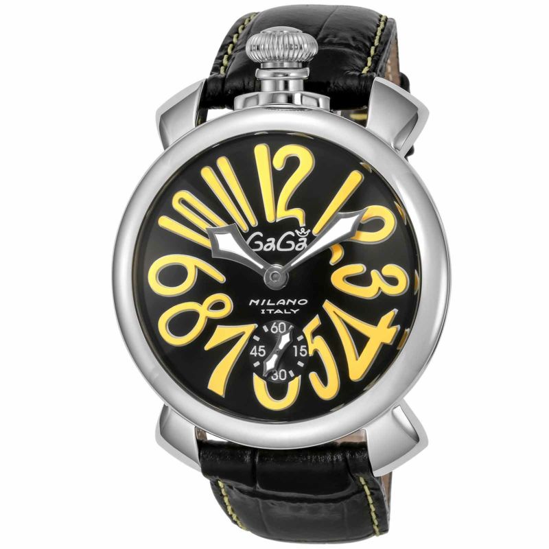 GaGaMILANO ガガミラノ 【OUTLET：展示品】マヌアーレ 48MM / 5010.12S-BLK