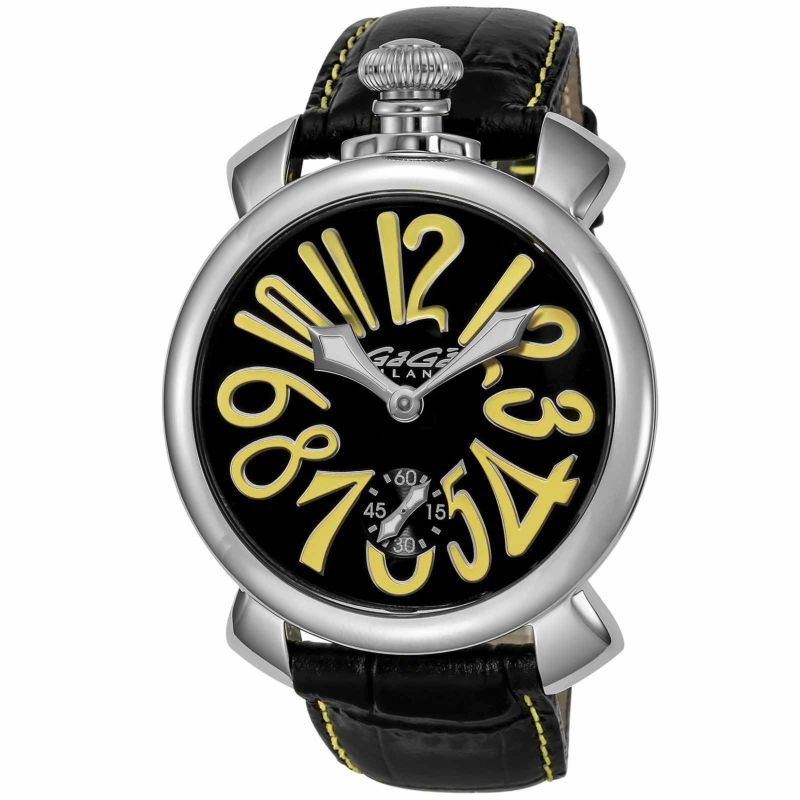 GaGaMILANO ガガミラノ 【OUTLET：展示品】マヌアーレ 48MM / 5010.12S-BLK-NEW