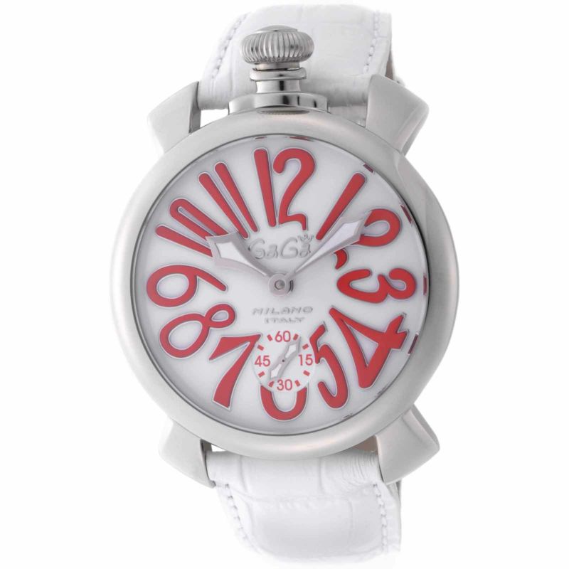 GaGaMILANO ガガミラノ 【OUTLET：展示品】マヌアーレ 48MM / 5010.14S-WHT