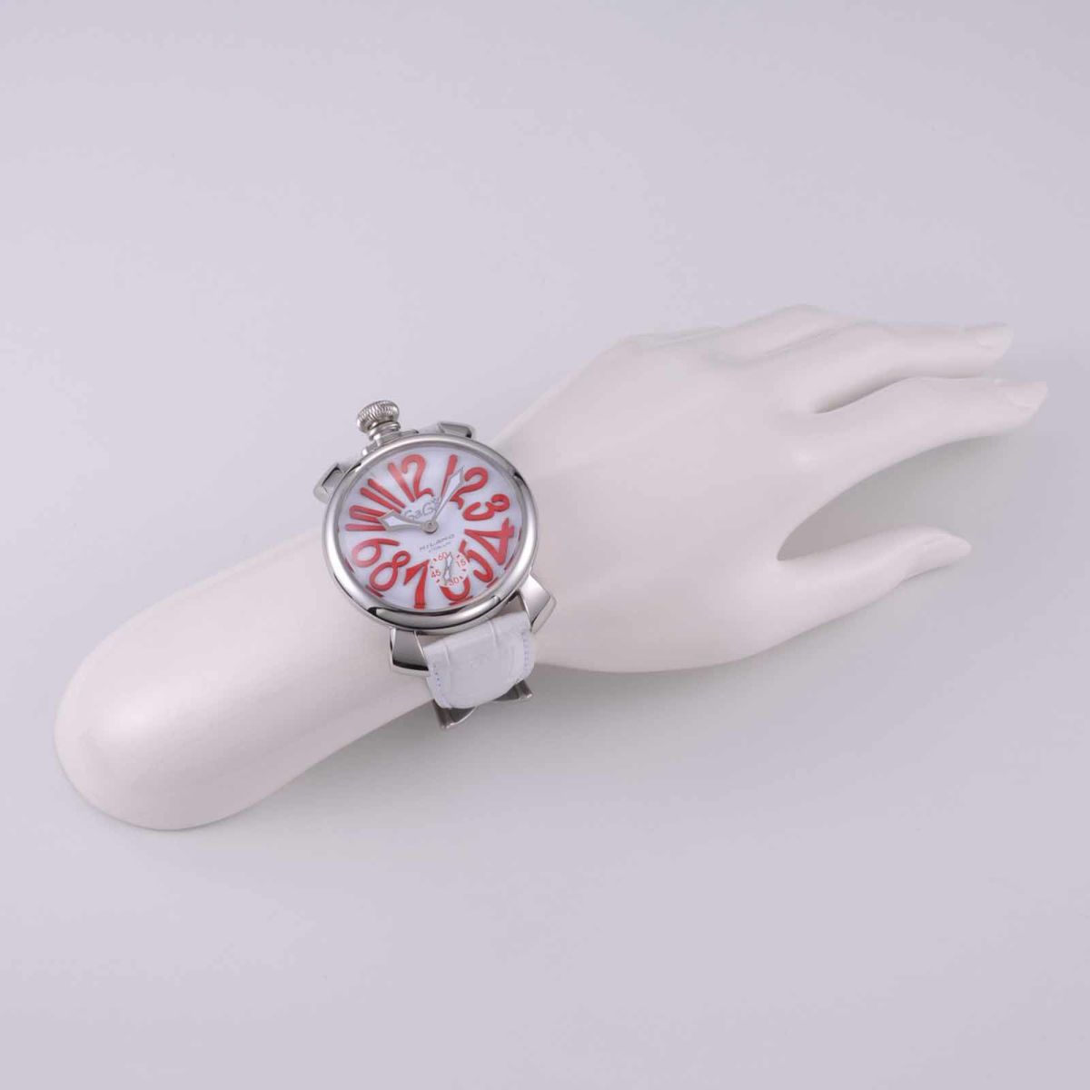 GaGaMILANO ガガミラノ 【OUTLET：展示品】マヌアーレ 48MM / 5010.14S-WHT