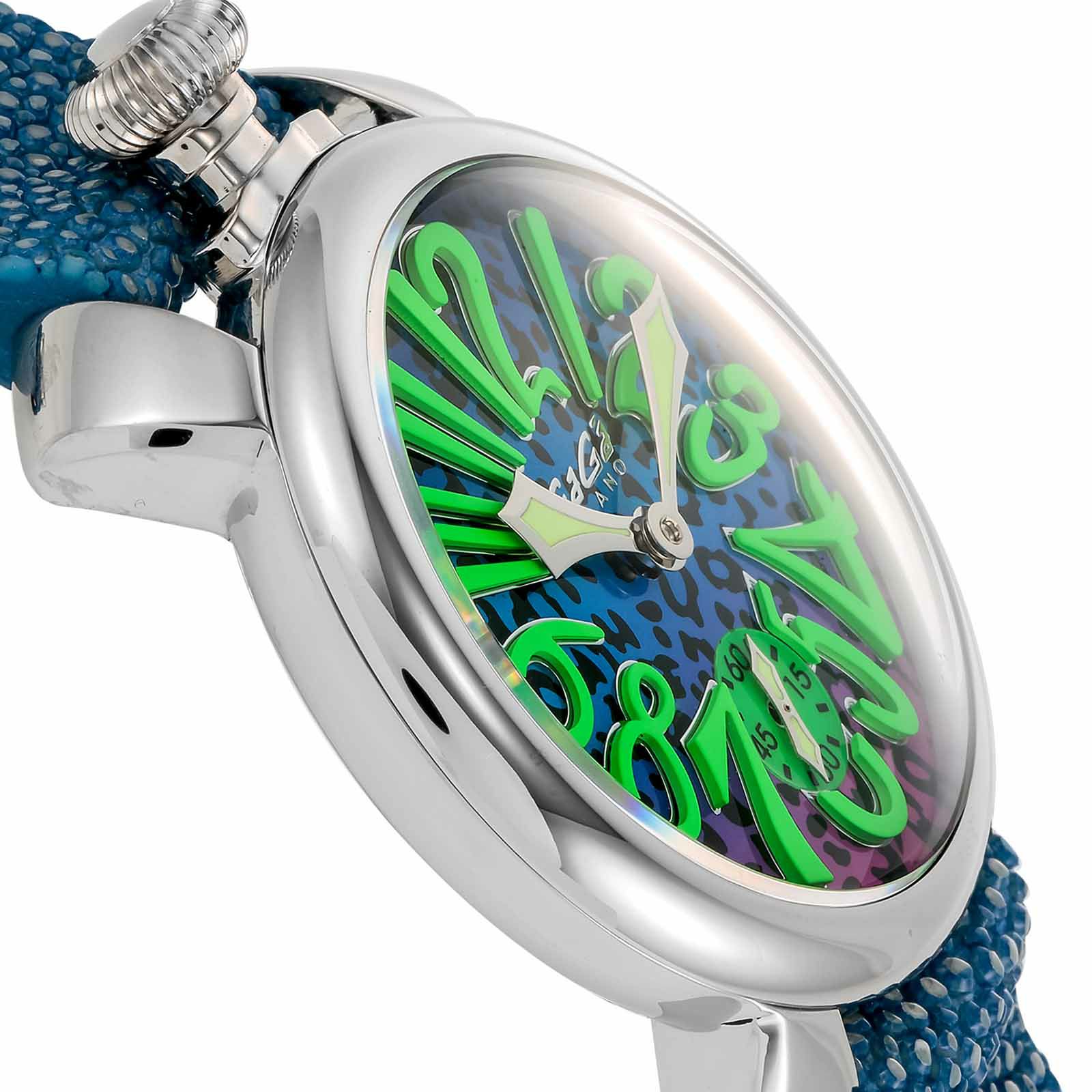 GaGaMILANO ガガミラノ 【OUTLET：展示品】マヌアーレ 48MM / 5010ART03S-BLU