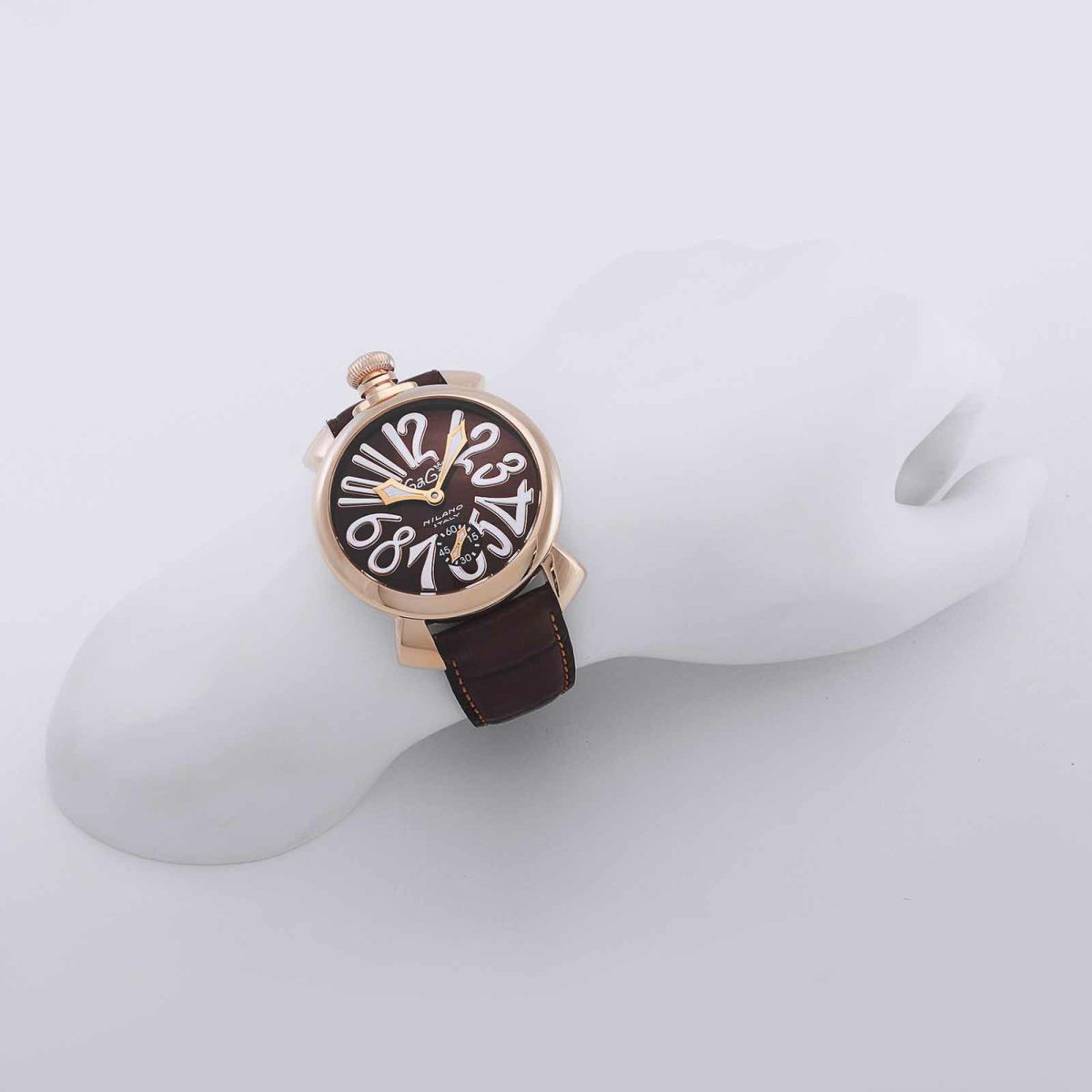 GaGaMILANO ガガミラノ 【OUTLET：展示品】マヌアーレ 48MM / 5011.01S-BRW