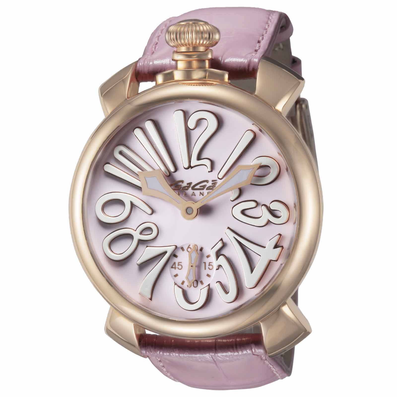 OUTLET：展示品】マヌアーレ 48MM / 5011.02S-PNK-NEW |ガガミラノ 