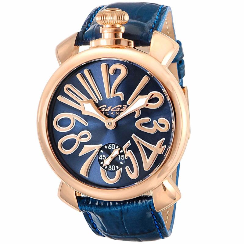 GaGaMILANO ガガミラノ 【OUTLET：展示品】マヌアーレ 48MM / 5011.05S-BLU-NEW