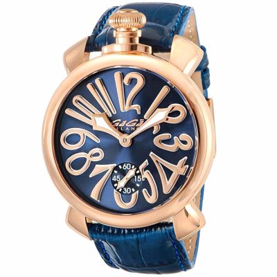 GaGaMILANO ガガミラノ 【OUTLET：展示品】マヌアーレ 48MM / 5011.05S-BLU-NEW