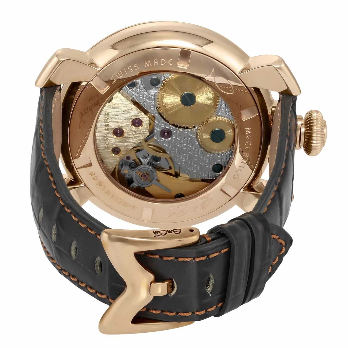 GaGaMILANO ガガミラノ 【OUTLET：展示品】マヌアーレ 48MM / 5011.07S-GRY-NEW