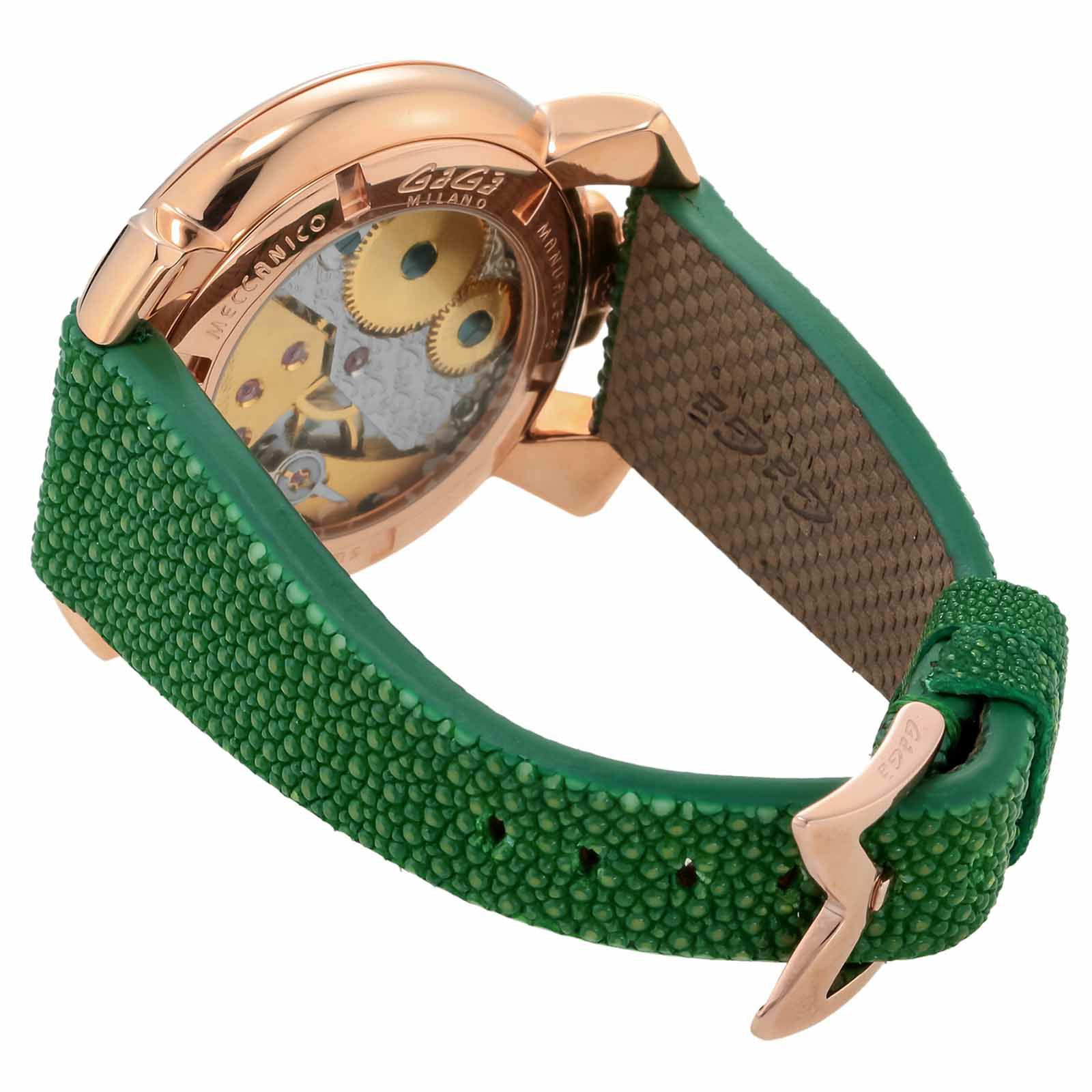 GaGaMILANO ガガミラノ 【OUTLET：展示品】マヌアーレ 48MM / 5011ART03S-GRN