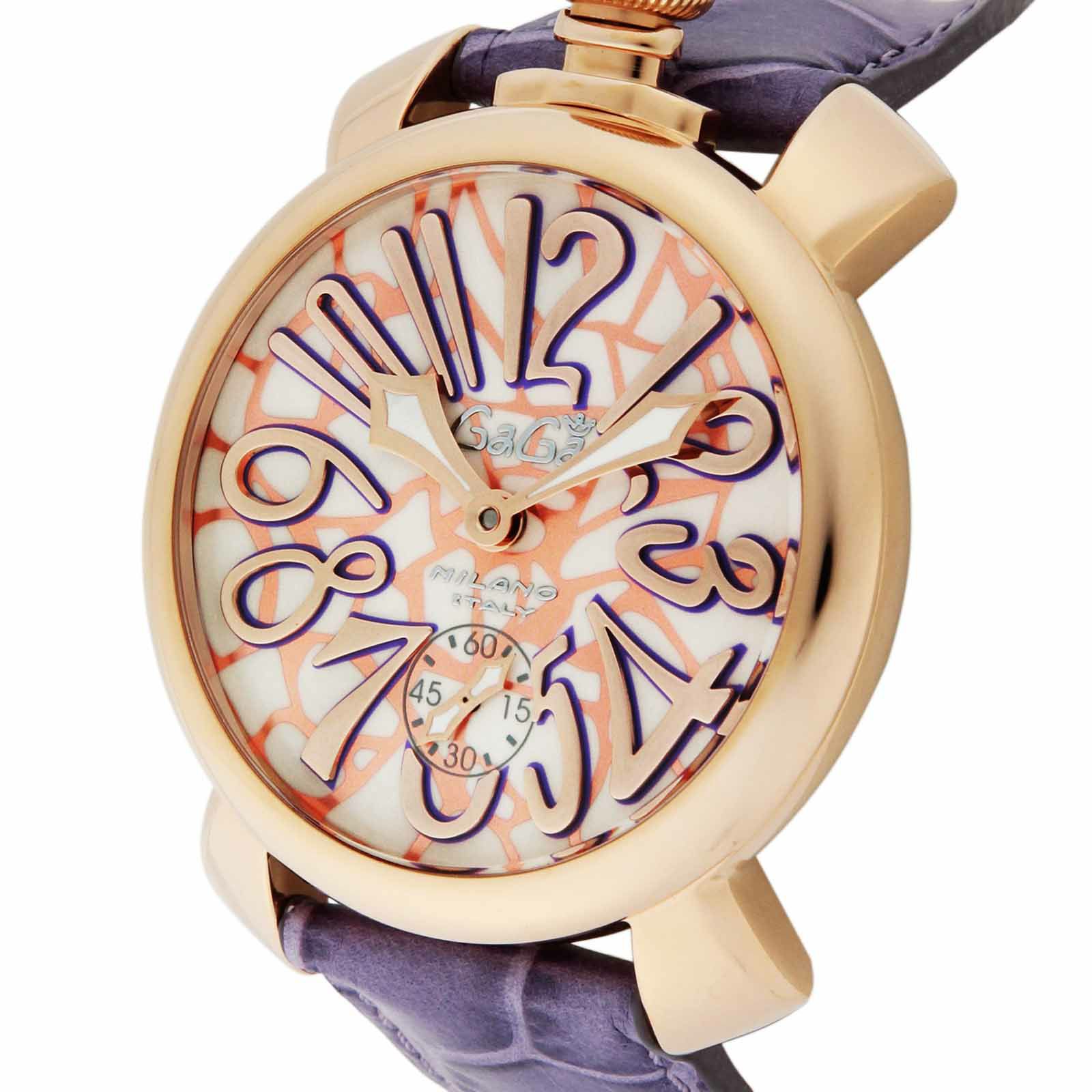 GaGaMILANO ガガミラノ 【OUTLET：展示品】マヌアーレ 48MM / 5011MOSAICO01S-CHERY