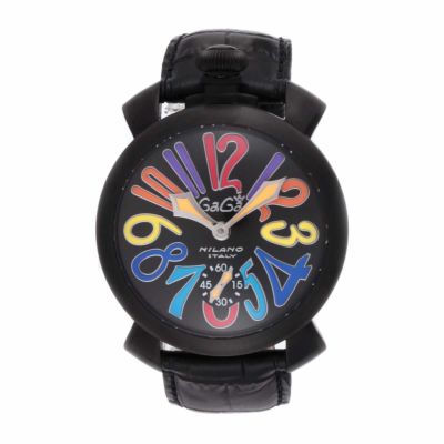 GaGaMILANO ガガミラノ 【OUTLET：展示品】マヌアーレ 48MM / 5012.03S-BLK