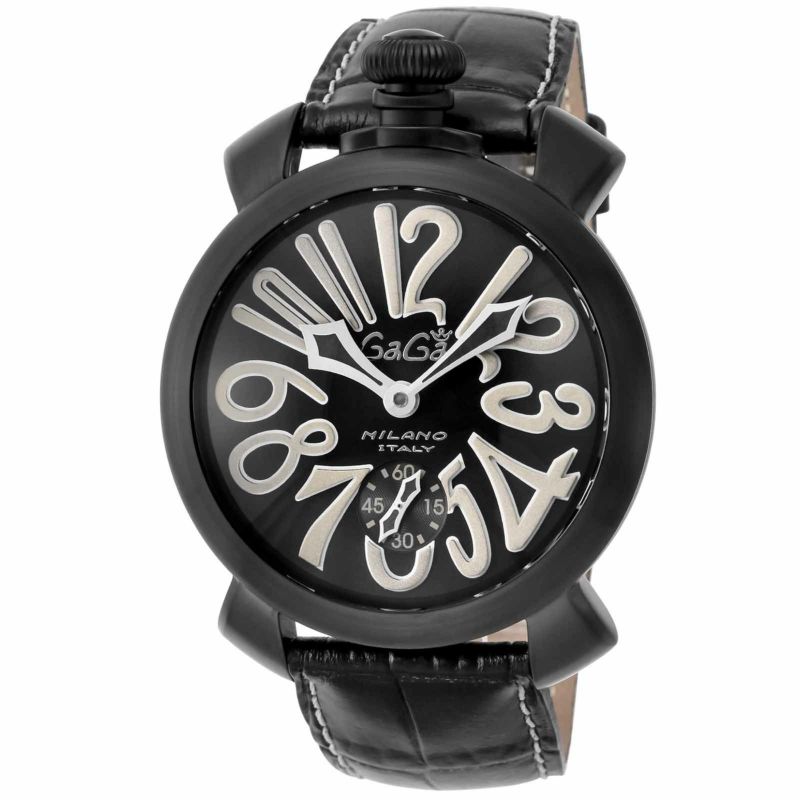 GaGaMILANO ガガミラノ 【OUTLET：展示品】マヌアーレ 48MM / 5012.06S-BLK