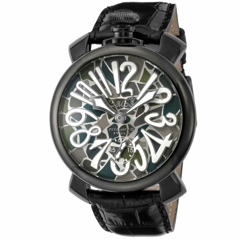 マヌアーレ 48MM / 5012MOSAICO01S-BLK |ガガミラノ(GaGaMILANO