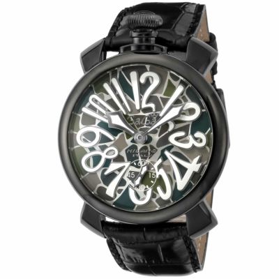 GaGaMILANO ガガミラノ 【OUTLET：展示品】マヌアーレ 48MM / 5012MOSAICO01S-BLK