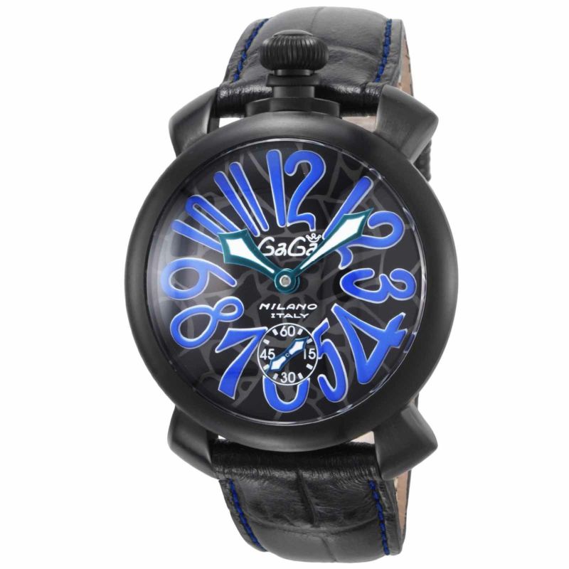 GaGaMILANO ガガミラノ 【OUTLET：展示品】マヌアーレ 48MM / 5012MOSAICO02S-BLK