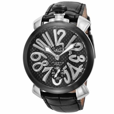 GaGaMILANO ガガミラノ 【OUTLET：展示品】マヌアーレ 48MM / 5013.01S-BLK