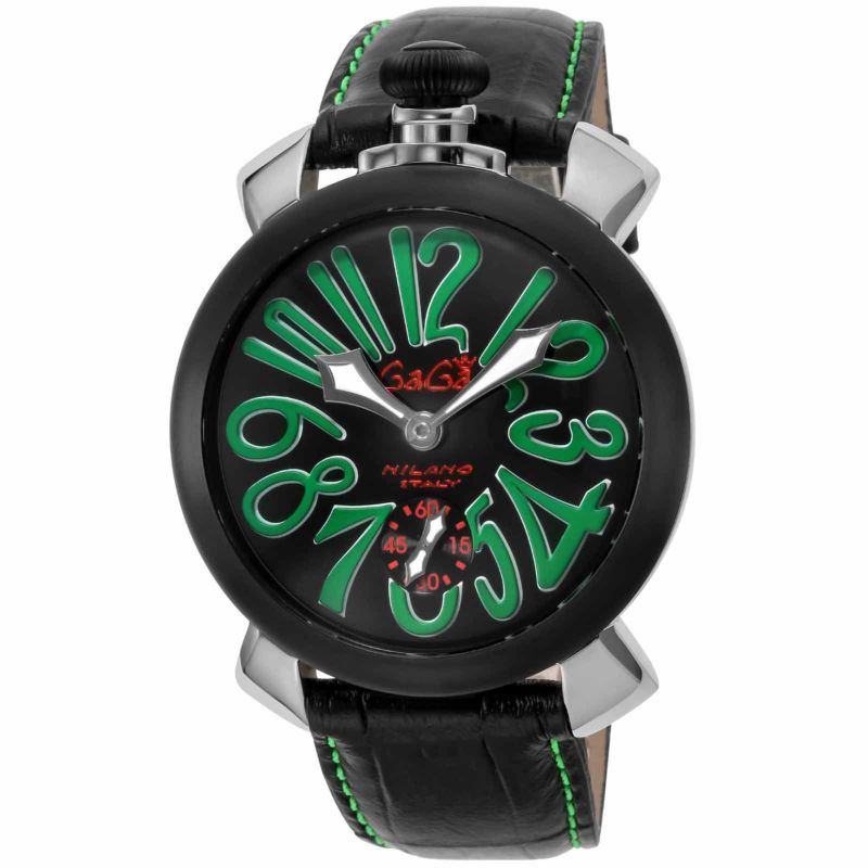 GaGaMILANO ガガミラノ 【OUTLET：展示品】マヌアーレ 48MM / 5013.02S-BLK