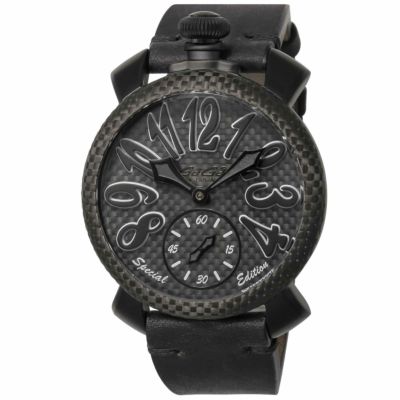 GaGaMILANO ガガミラノ 【OUTLET：展示品】マヌアーレ 48MM / 5016.SP01-BLK