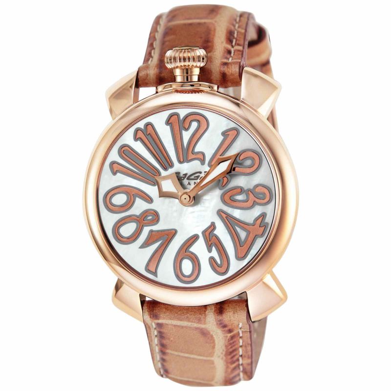 GaGaMILANO ガガミラノ 【OUTLET：展示品】マヌアーレ 40MM / 5021.2-BRW-NEW