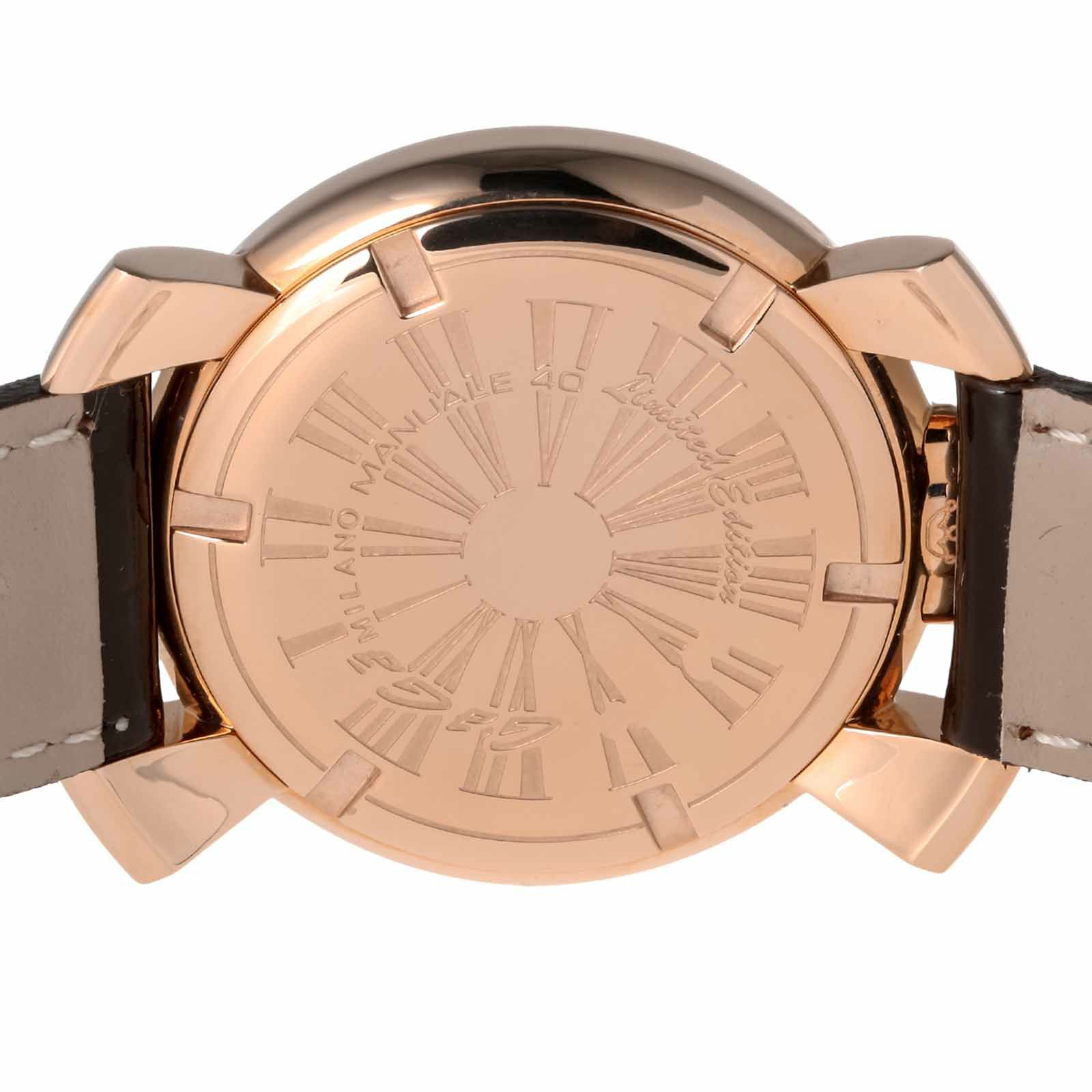GaGaMILANO ガガミラノ 【OUTLET：展示品】マヌアーレ 40MM / 5021ART01-BRW