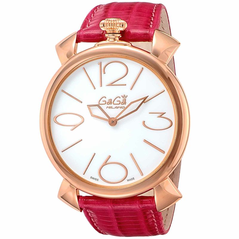 GaGaMILANO ガガミラノ 【OUTLET：展示品】マヌアーレ シン 46MM / 5091.01-PNK