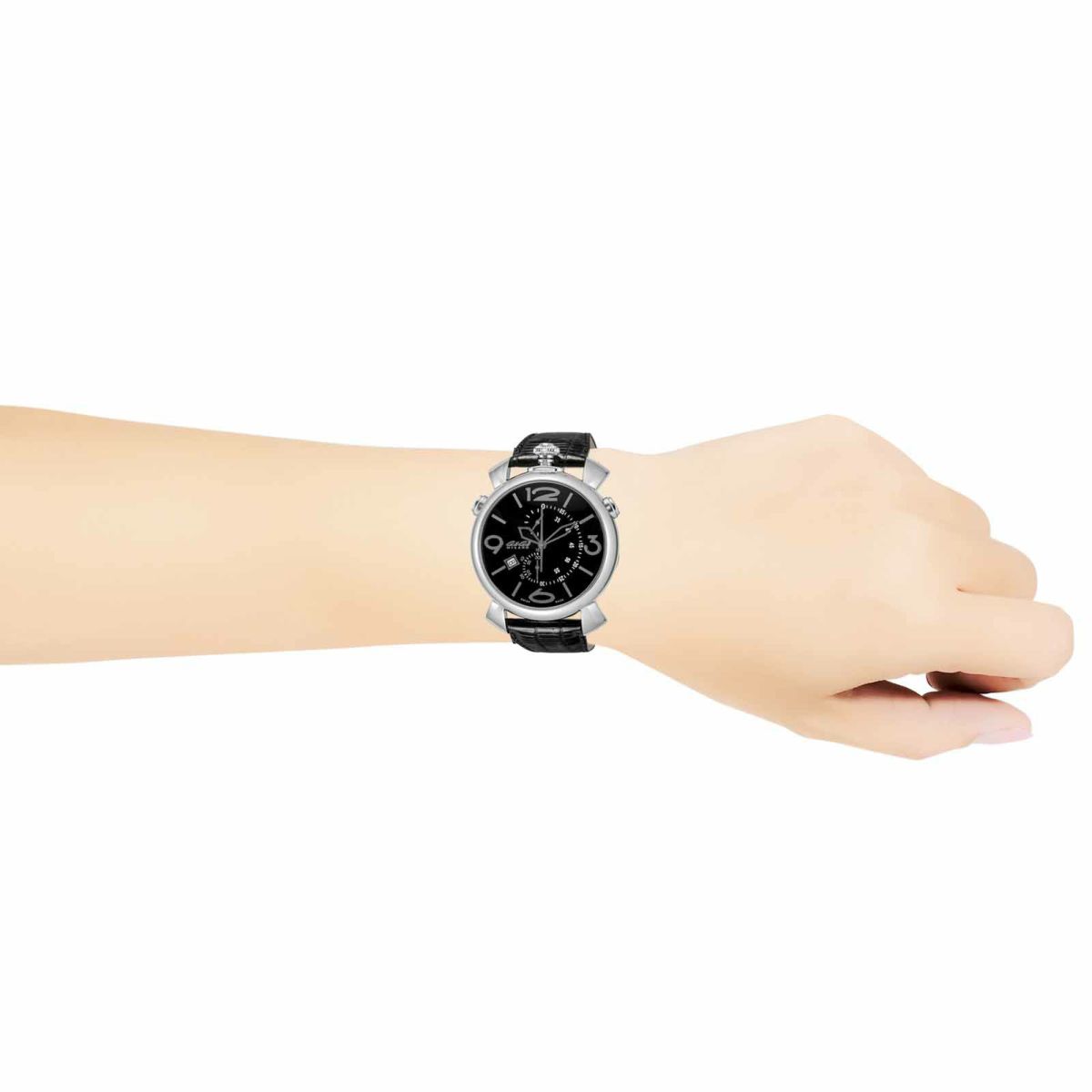 GaGaMILANO ガガミラノ 【OUTLET：展示品】シン クロノ 46MM / 5097.01BK-NEW-N