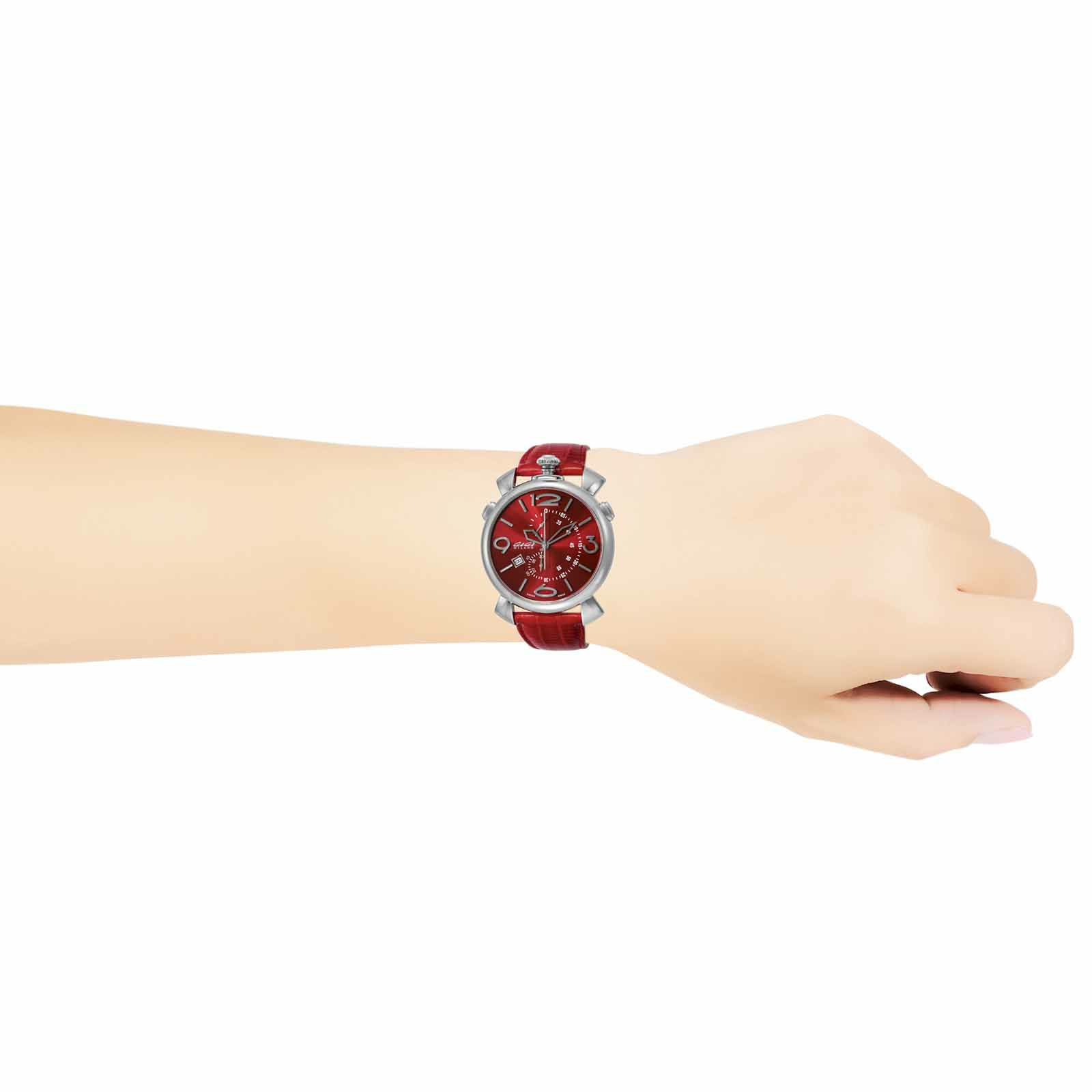 GaGaMILANO ガガミラノ 【OUTLET：展示品】シン クロノ 46MM / 5097.04RD-NEW-N
