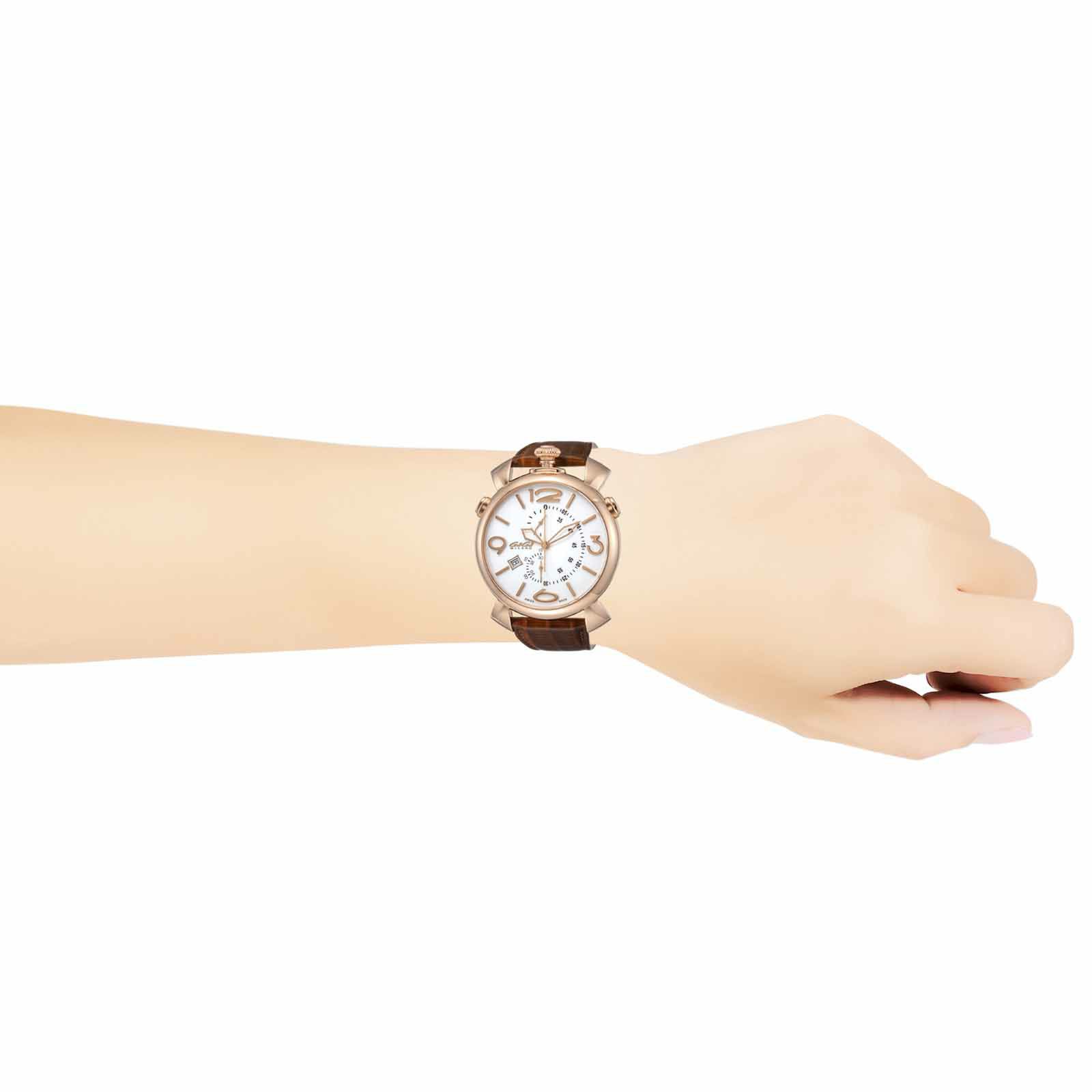 GaGaMILANO ガガミラノ 【OUTLET：展示品】シン クロノ 46MM / 5098.01BW-NEW