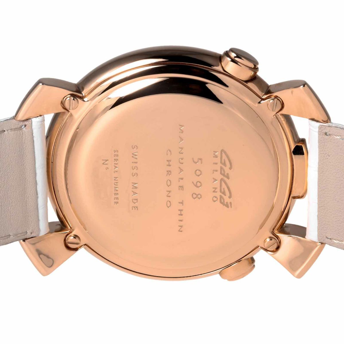 GaGaMILANO ガガミラノ 【OUTLET：展示品】シン クロノ 46MM / 5098.01WH-NEW-N