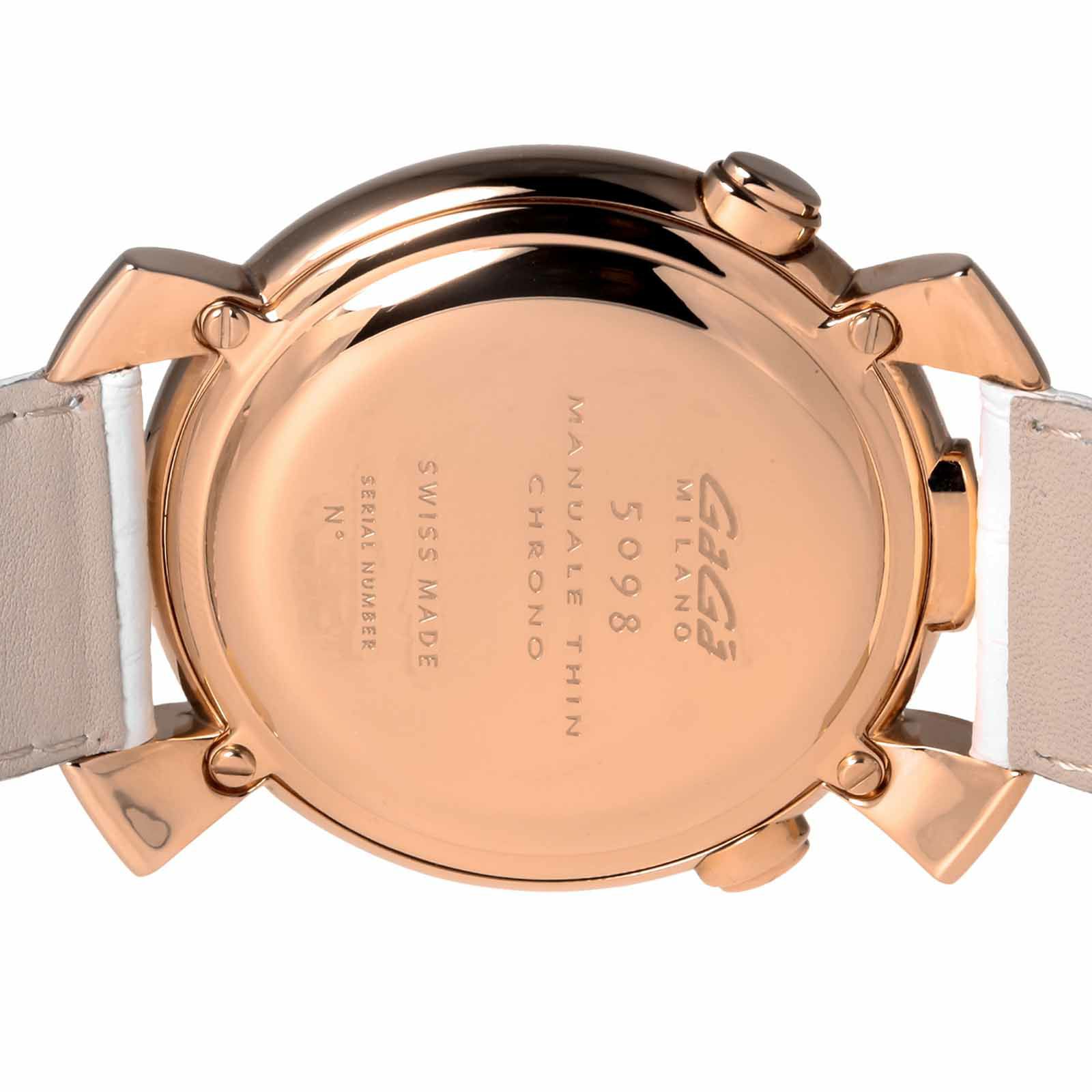 GaGaMILANO ガガミラノ 【OUTLET：展示品】シン クロノ 46MM / 5098.01WH-NEW-N