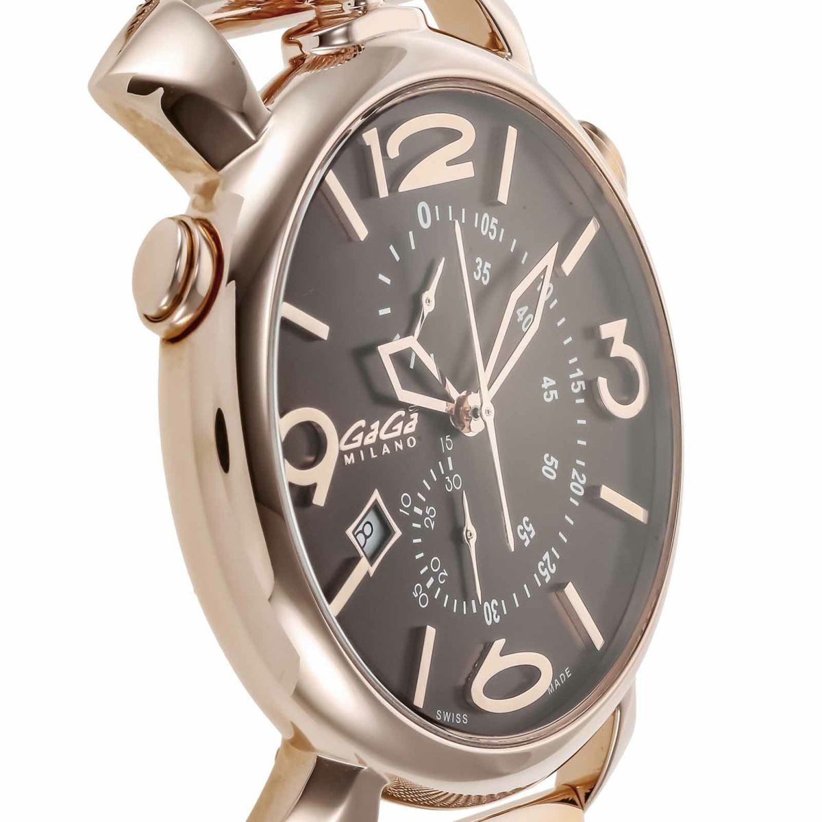 GaGaMILANO ガガミラノ 【OUTLET：展示品】シン クロノ 46MM / 5098.03BR-NEW