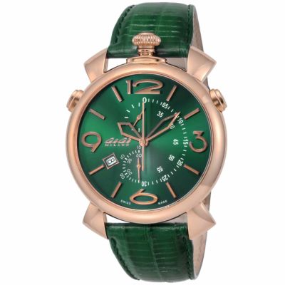 ガガミラノ THIN CHRONO 46MM 腕時計 GAG-509901BK-NEW-N  2年