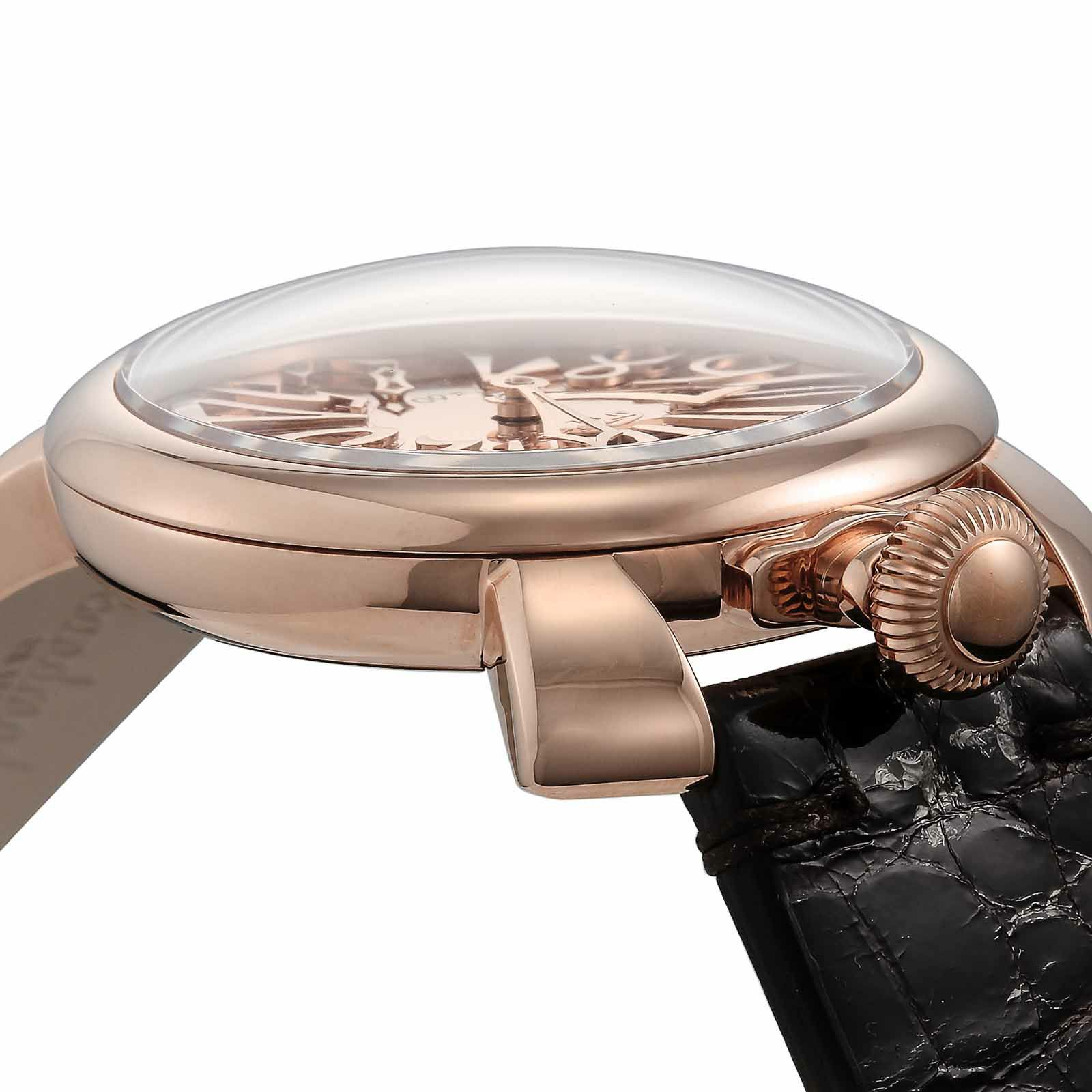 GaGaMILANO ガガミラノ 【OUTLET：展示品】マヌアーレ シン 48MM / 5211MIR01-BRW