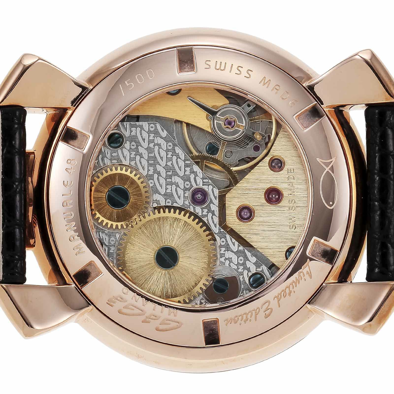 GaGaMILANO ガガミラノ 【OUTLET：展示品】マヌアーレ シン 48MM / 5211.MIR01S