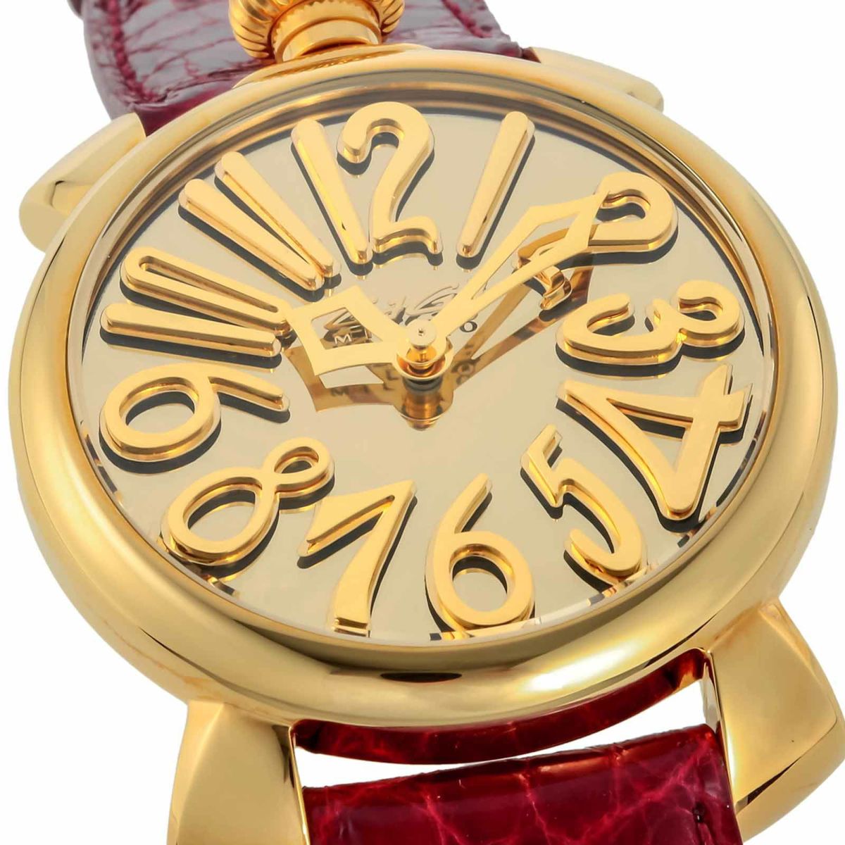 GaGaMILANO ガガミラノ 【OUTLET：展示品】マヌアーレ 40MM / 5223.MIR.01-RED