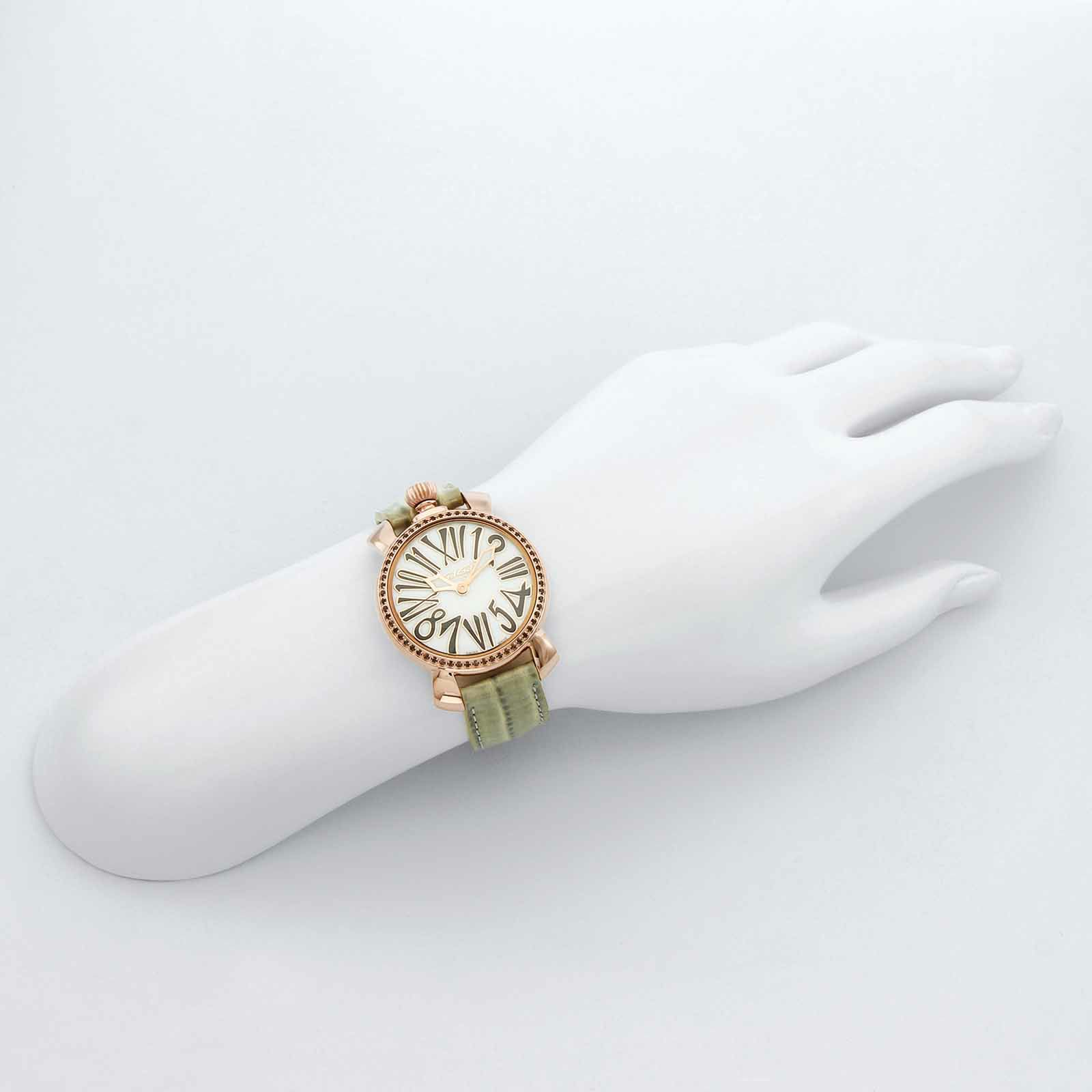 GaGaMILANO ガガミラノ 【OUTLET：展示品】マヌアーレ シン 35MM ストーンズ / 6026.03