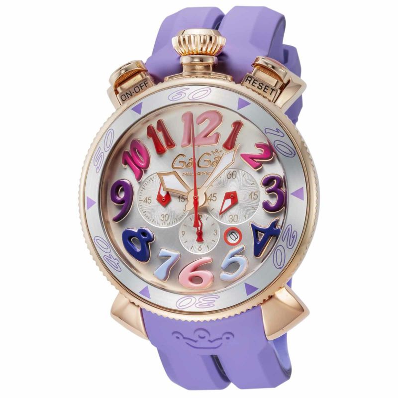 GaGaMILANO ガガミラノ 【OUTLET：展示品】クロノ 48MM / 6056.9-PURRUBBER