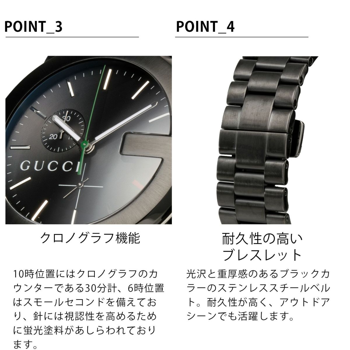 GUCCI グッチ G クロノ / YA101331