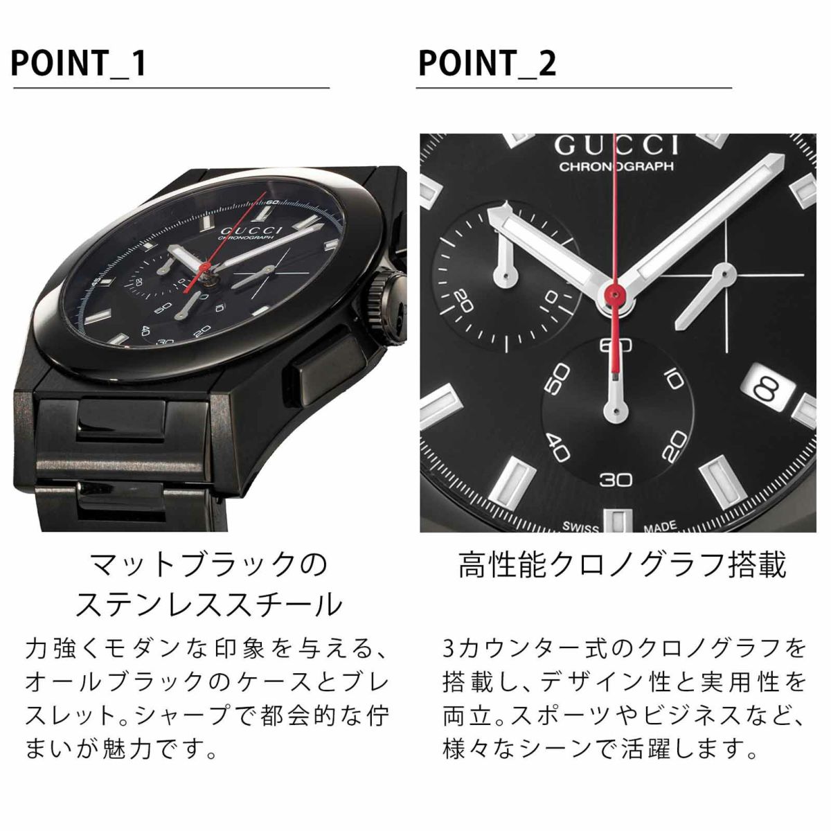 GUCCI グッチ パンテオン / YA115237