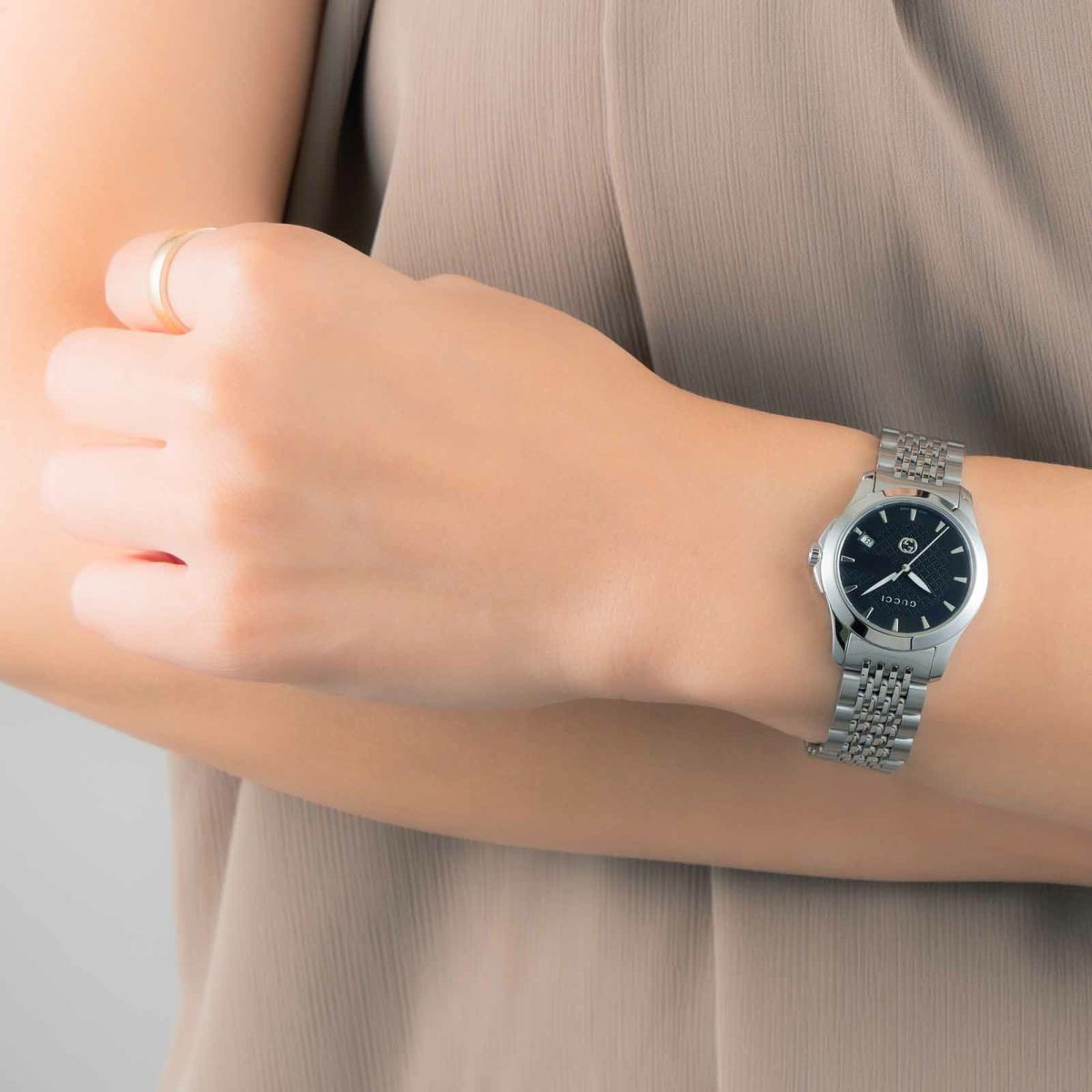 GUCCI グッチ 【OUTLET：箱不良】 G タイムレス / YA1265006