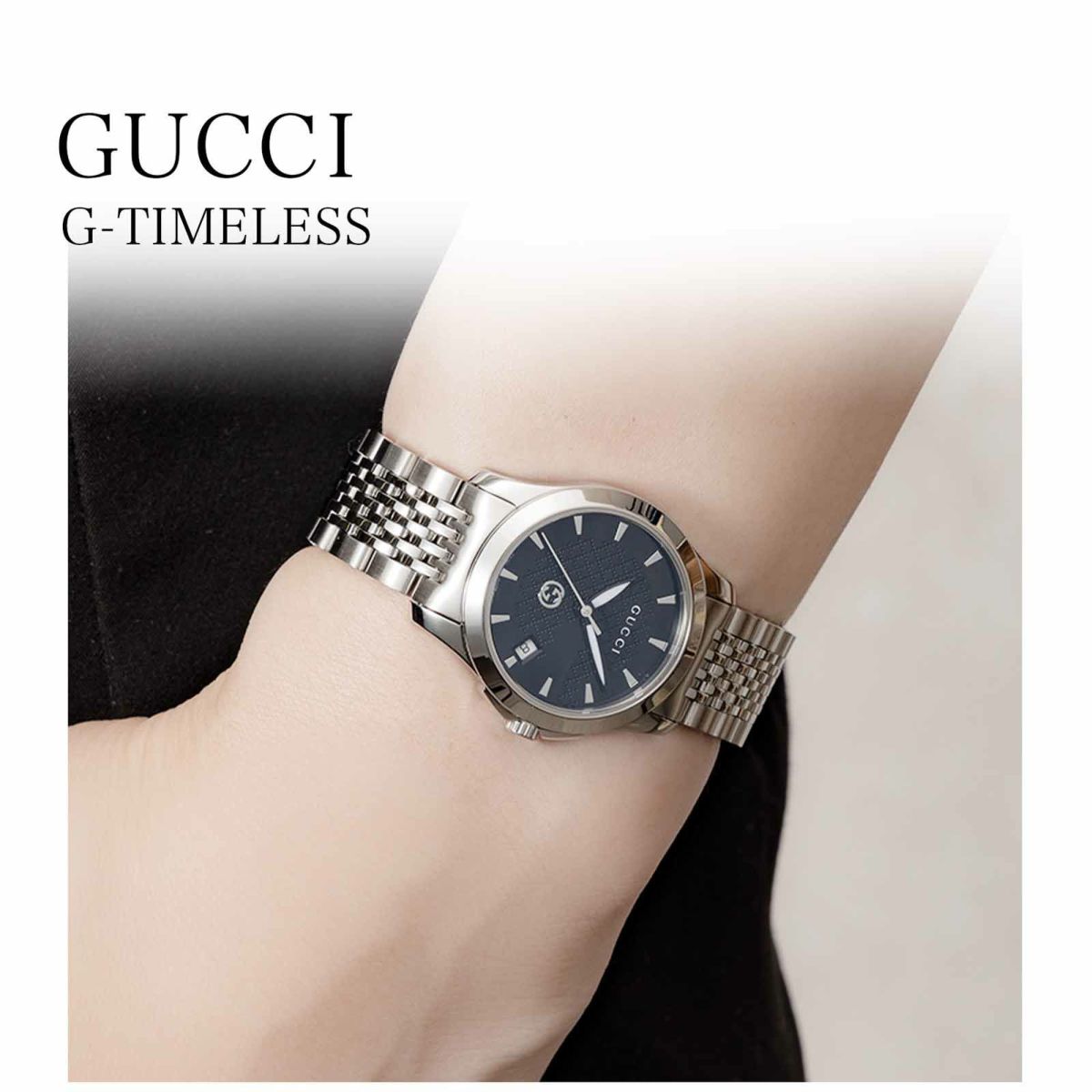GUCCI グッチ 【OUTLET：箱不良】 G タイムレス / YA1265006