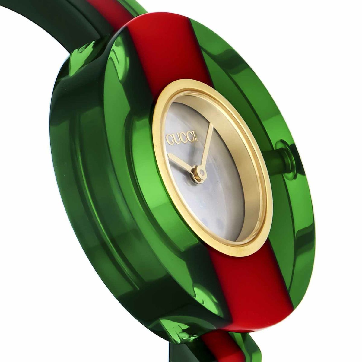 GUCCI グッチ ヴィンテージウェブ/プレキシグラス ウォッチ / YA143403