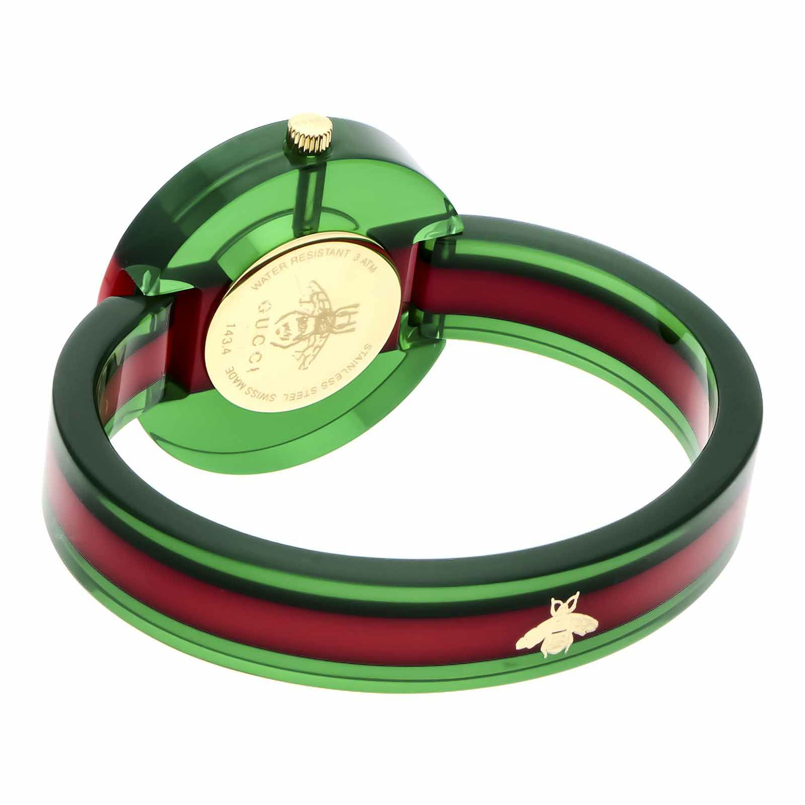 GUCCI グッチ ヴィンテージウェブ/プレキシグラス ウォッチ / YA143403